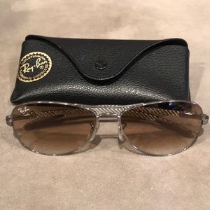 Ray-Ban Original Gunmetal Aviator Sunglasses